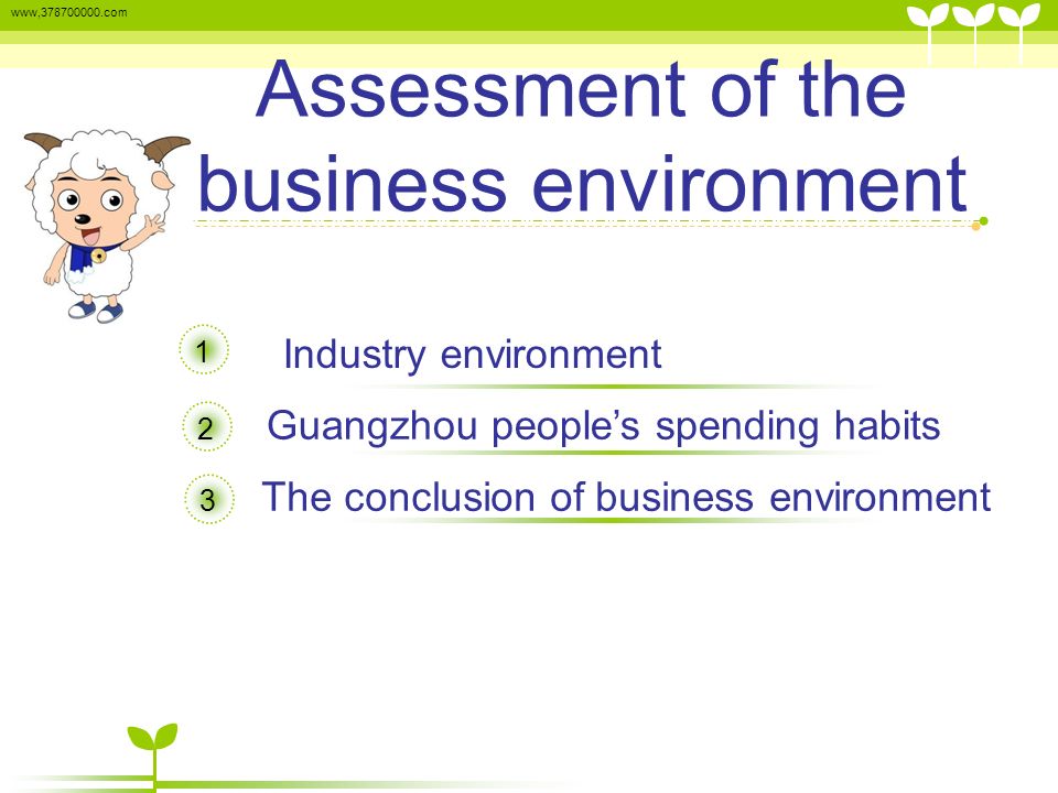 Environmental Business Analysis
